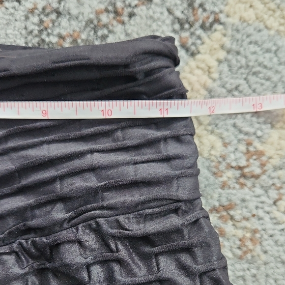 Booty by Brabants Textured Leggings Black One Size - Picture 4 of 7